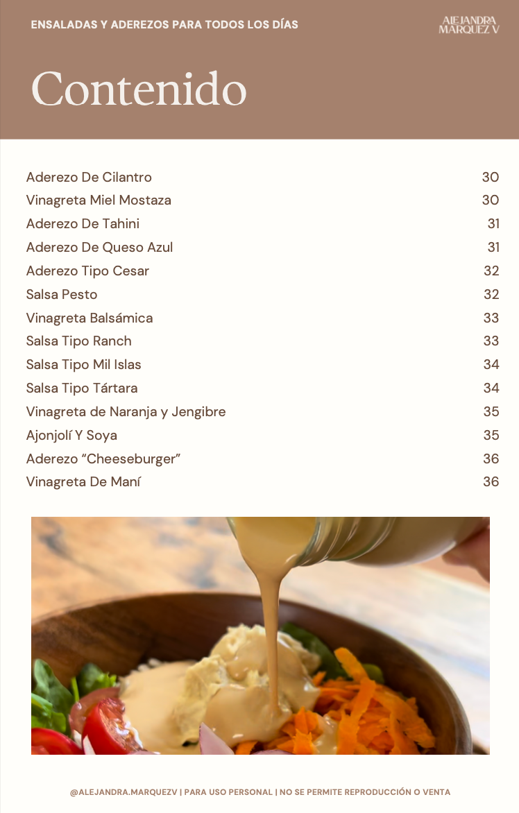 Libro digital (ebook) ENSALADAS Y ADEREZOS PARA TODOS LOS DÍAS