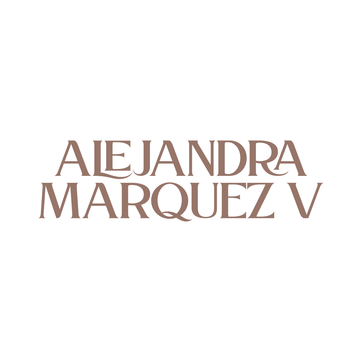 Alejandra Marquez V